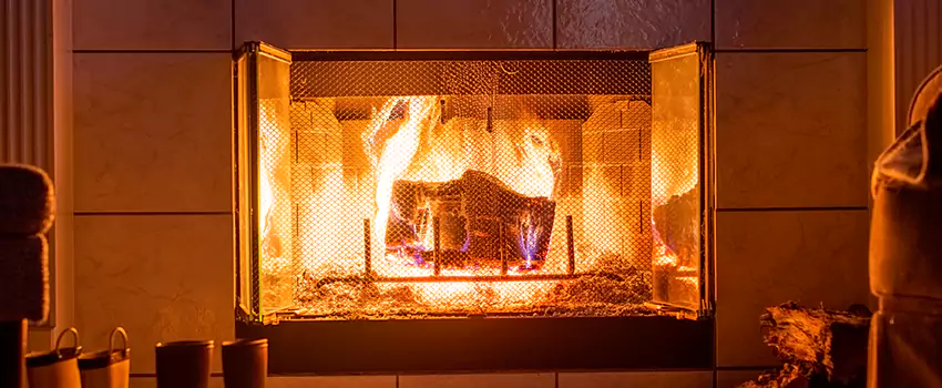 Mendota Hearth Landscape Fireplace Installation in Arvin, California