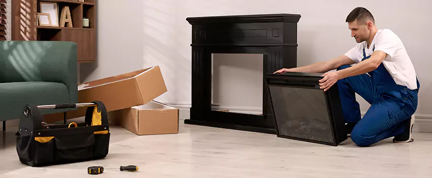 Old Rusted Metal Fireplace Repair And Replacement in Arvin, CA